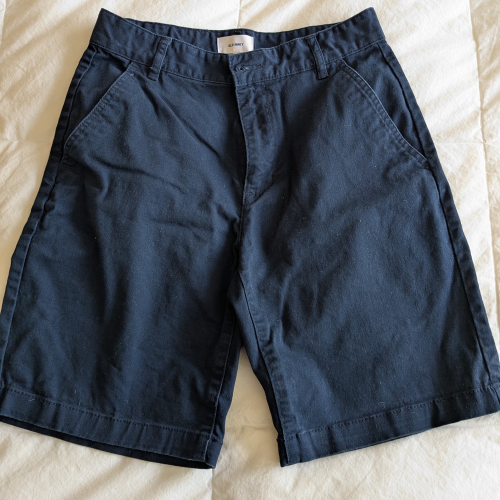 Boys Old Navy Shorts Size 12 Navy Blue